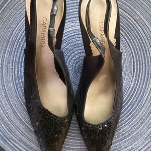 Caparros Black Women's  Beaded Shoes